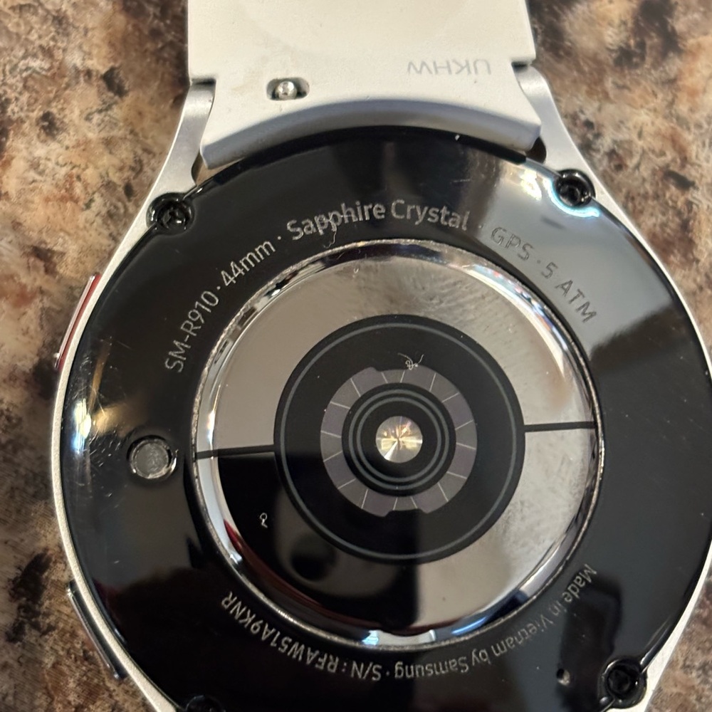 Samsung Galaxy Watch5 with Black and Silver Accents - Picture 2 of 4